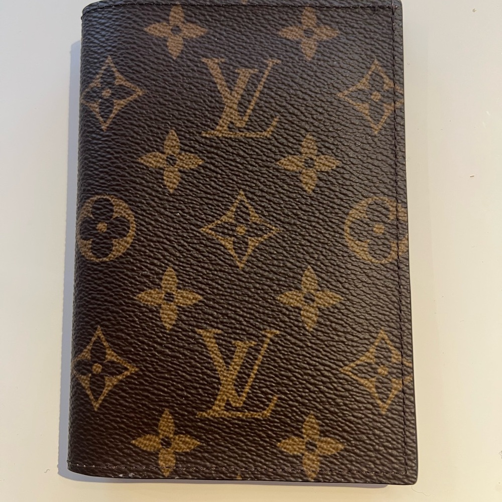 Louis Vuitton Monogram passport cover and card holder